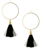Tassel On Hoops is a trendy pick to create 2023 festival outfits, festival dresses, outfits for concerts or raves, and complete your best party outfits!