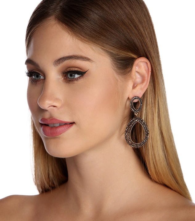 Feelin' Fancy Faceted Gemstone Earrings for 2022 festival outfits, festival dress, outfits for raves, concert outfits, and/or club outfits