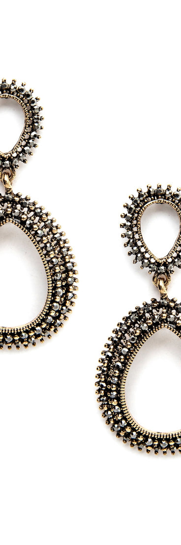 Feelin' Fancy Faceted Gemstone Earrings for 2022 festival outfits, festival dress, outfits for raves, concert outfits, and/or club outfits