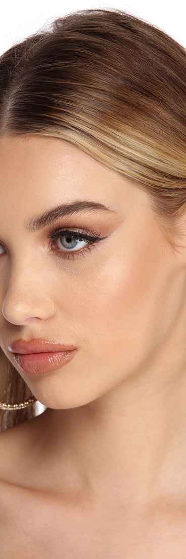 So Extra Rhinestone Hoops