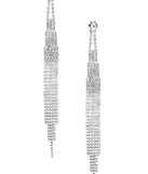 Famed Rhinestone Fringe Earrings for 2022 festival outfits, festival dress, outfits for raves, concert outfits, and/or club outfits