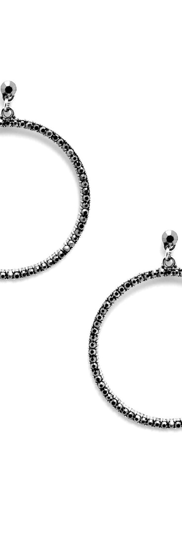 O Ring Rhinestone Earrings for 2022 festival outfits, festival dress, outfits for raves, concert outfits, and/or club outfits