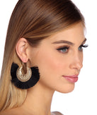 Major Fan Tassel Earrings for 2022 festival outfits, festival dress, outfits for raves, concert outfits, and/or club outfits