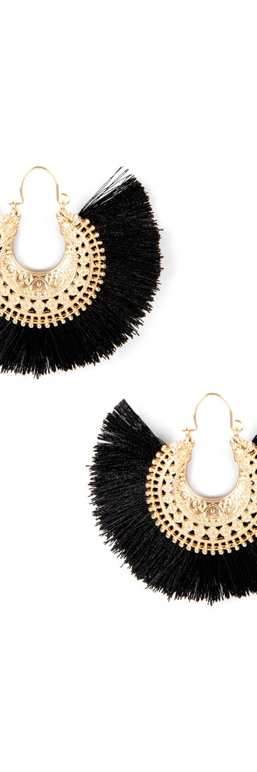 Major Fan Tassel Earrings for 2022 festival outfits, festival dress, outfits for raves, concert outfits, and/or club outfits
