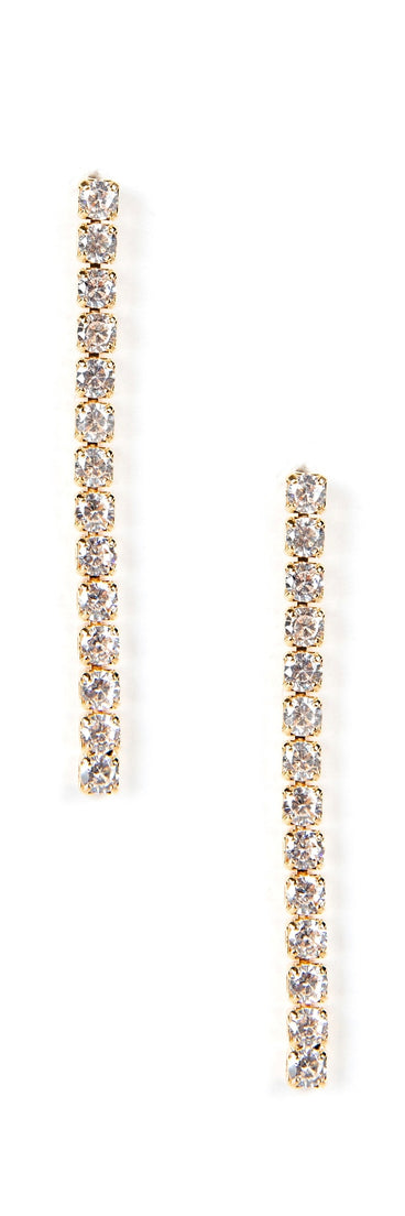 Cubic Zirconia Drop Earrings for 2022 festival outfits, festival dress, outfits for raves, concert outfits, and/or club outfits