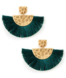 Fanned Out Tassel Earrings for 2022 festival outfits, festival dress, outfits for raves, concert outfits, and/or club outfits
