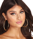 Large Tube Hoop Earrings for 2022 festival outfits, festival dress, outfits for raves, concert outfits, and/or club outfits