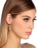 Hoop Outline Earrings for 2022 festival outfits, festival dress, outfits for raves, concert outfits, and/or club outfits
