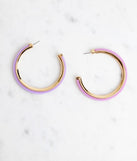 Split Personality Hoop Earrings for 2022 festival outfits, festival dress, outfits for raves, concert outfits, and/or club outfits