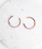 Split Personality Hoop Earrings for 2022 festival outfits, festival dress, outfits for raves, concert outfits, and/or club outfits