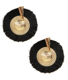 Full Fan Tassel Earrings for 2022 festival outfits, festival dress, outfits for raves, concert outfits, and/or club outfits