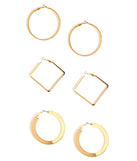 Glam Hoop Earring Set is the perfect Homecoming look pick with on-trend details to make the 2023 HOCO dance your most memorable event yet!