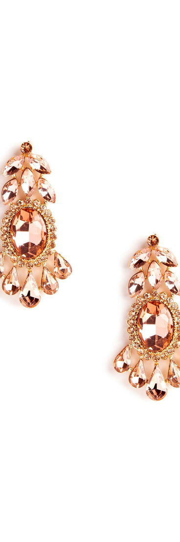 Oh So Glam Gemstone Earrings is the perfect Homecoming look pick with on-trend details to make the 2023 HOCO dance your most memorable event yet!