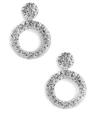 O Ring Textured Earrings for 2022 festival outfits, festival dress, outfits for raves, concert outfits, and/or club outfits