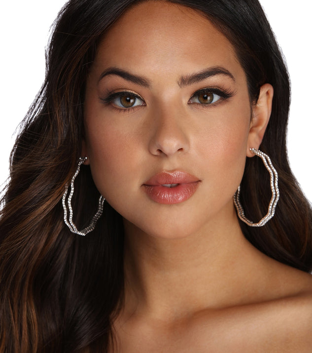 Ride The Wave Double Hoop Earrings