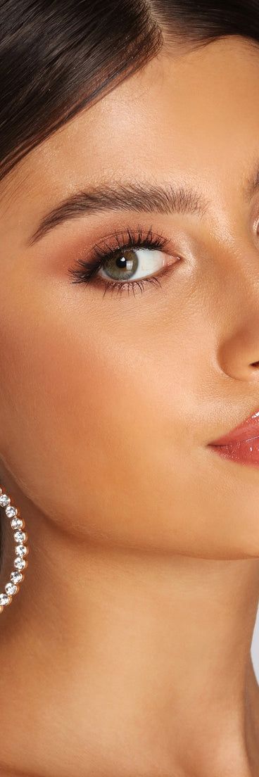 Bling And Bloom Hoop Earrings for 2022 festival outfits, festival dress, outfits for raves, concert outfits, and/or club outfits