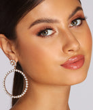 Bling And Bloom Hoop Earrings for 2022 festival outfits, festival dress, outfits for raves, concert outfits, and/or club outfits