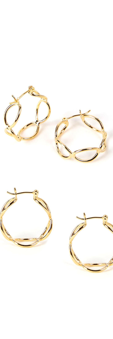 Oval Link Mini Hoop Earrings for 2022 festival outfits, festival dress, outfits for raves, concert outfits, and/or club outfits
