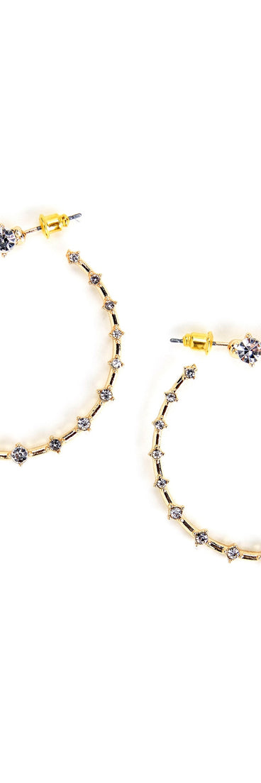 Flashy Rhinestone Mini Hoop Earrings for 2022 festival outfits, festival dress, outfits for raves, concert outfits, and/or club outfits