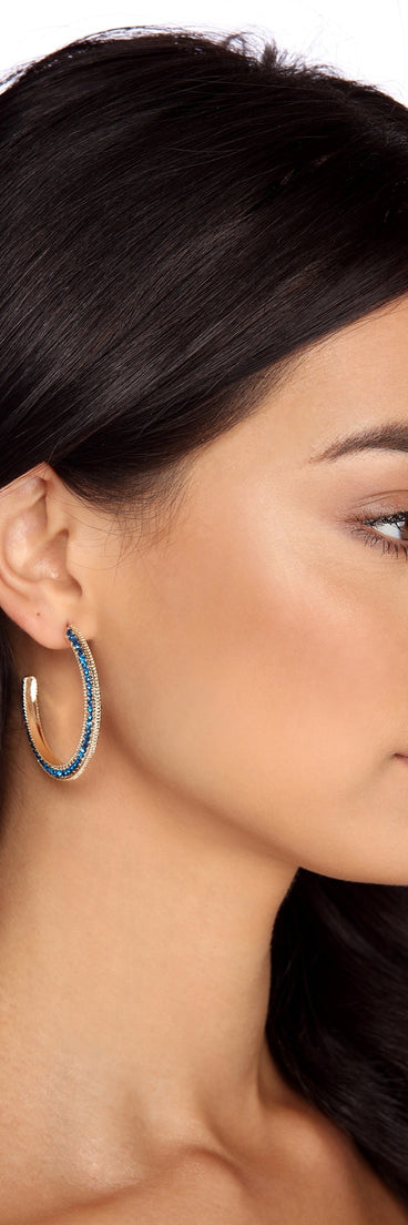 Reign In Rhine Hoop Earrings for 2022 festival outfits, festival dress, outfits for raves, concert outfits, and/or club outfits