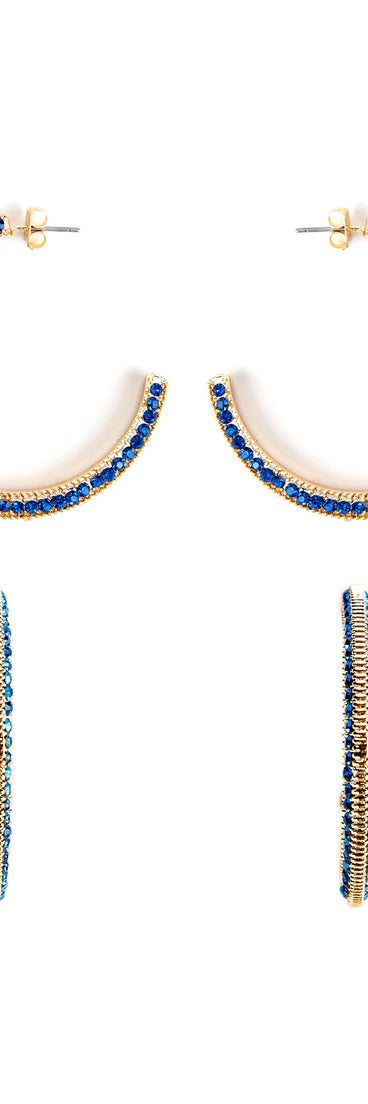 Reign In Rhine Hoop Earrings for 2022 festival outfits, festival dress, outfits for raves, concert outfits, and/or club outfits