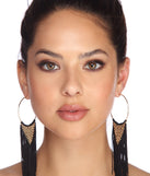 Beaded Long Fringe Earrings for 2022 festival outfits, festival dress, outfits for raves, concert outfits, and/or club outfits