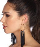 Beaded Long Fringe Earrings for 2022 festival outfits, festival dress, outfits for raves, concert outfits, and/or club outfits