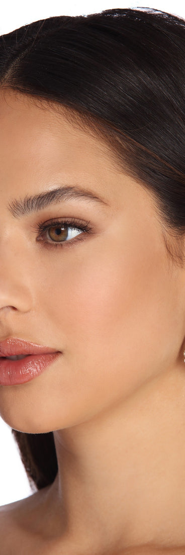 Rhinestone Mini Duster Earrings for 2022 festival outfits, festival dress, outfits for raves, concert outfits, and/or club outfits