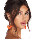 Double Tear Drop Tassel Earrings is a trendy pick to create 2023 festival outfits, festival dresses, outfits for concerts or raves, and complete your best party outfits!