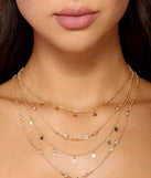 Seeing Stars Layered Necklace is the perfect Homecoming look pick with on-trend details to make the 2023 HOCO dance your most memorable event yet!