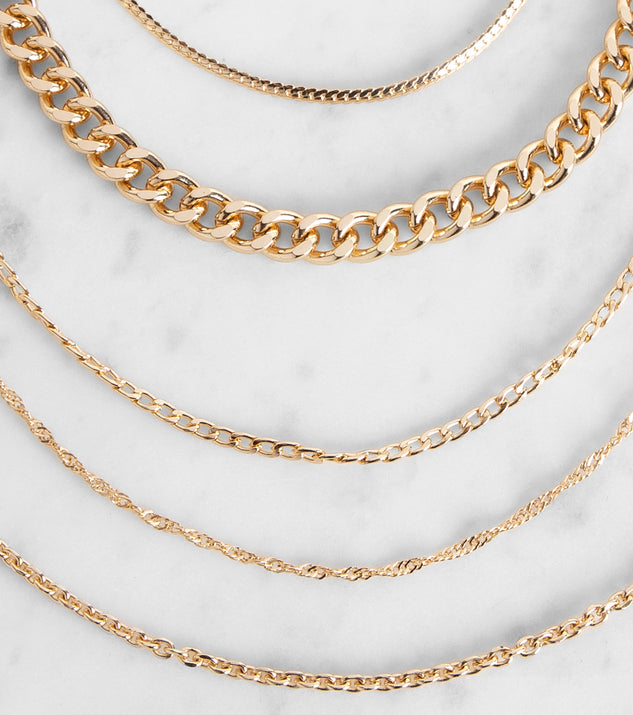 Chain Gang Necklace Set & Windsor