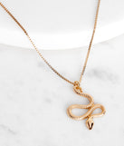 Dainty Snake Pendant Necklace for 2022 festival outfits, festival dress, outfits for raves, concert outfits, and/or club outfits