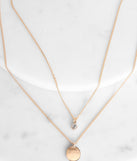 Two Times Chain Necklace Set is the perfect Homecoming look pick with on-trend details to make the 2023 HOCO dance your most memorable event yet!