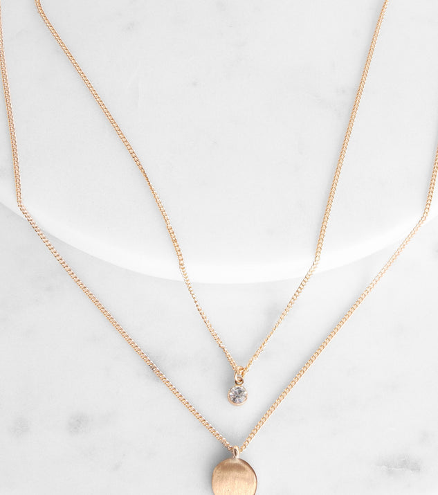 Two Times Chain Necklace Set is the perfect Homecoming look pick with on-trend details to make the 2023 HOCO dance your most memorable event yet!