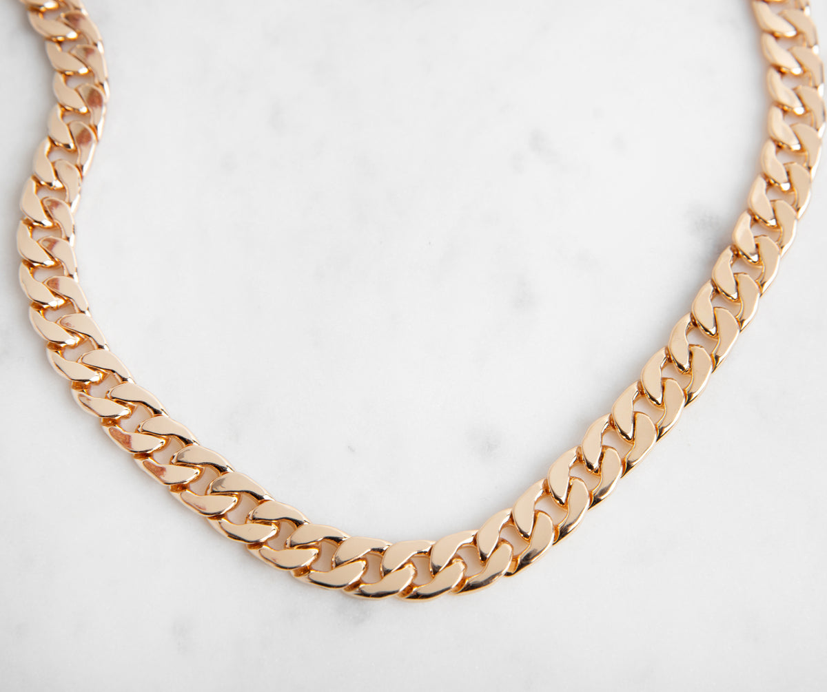 Cute In Cuban Chain Necklace & Windsor