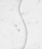 Simply Sparkle Cubic Zirconia Choker Set