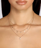 Twinkle Twinkle Dainty Necklace for 2022 festival outfits, festival dress, outfits for raves, concert outfits, and/or club outfits