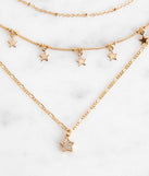 Twinkle Twinkle Dainty Necklace for 2022 festival outfits, festival dress, outfits for raves, concert outfits, and/or club outfits