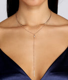 Light And Layered Lariat Necklace is the perfect Homecoming look pick with on-trend details to make the 2023 HOCO dance your most memorable event yet!