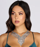 Statement Fringe Necklace for 2022 festival outfits, festival dress, outfits for raves, concert outfits, and/or club outfits