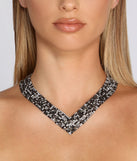 Never Too Much Necklace is the perfect Homecoming look pick with on-trend details to make the 2023 HOCO dance your most memorable event yet!