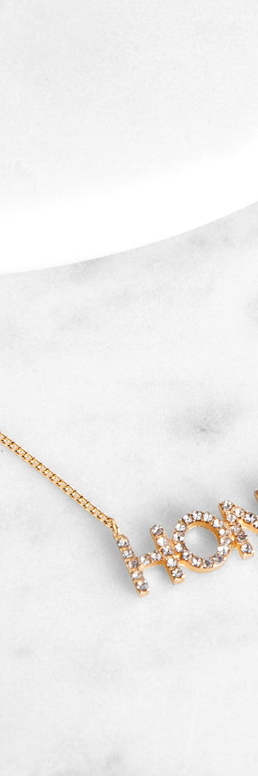 Hooked on Honey Necklace is a trendy pick to create 2023 festival outfits, festival dresses, outfits for concerts or raves, and complete your best party outfits!