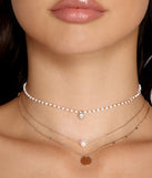 Layered In Pearls Choker Set is the perfect Homecoming look pick with on-trend details to make the 2023 HOCO dance your most memorable event yet!