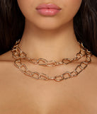 Command Chain Necklace Set is the perfect Homecoming look pick with on-trend details to make the 2023 HOCO dance your most memorable event yet!