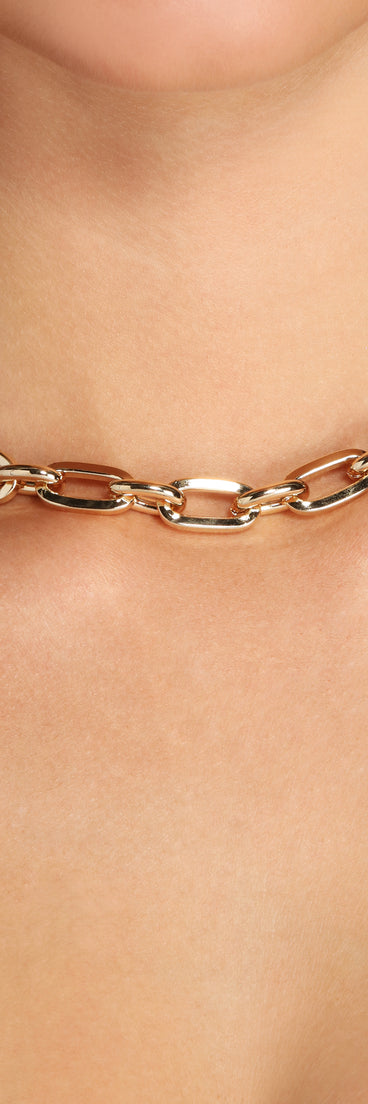 Make The Chain Link Necklace for 2022 festival outfits, festival dress, outfits for raves, concert outfits, and/or club outfits