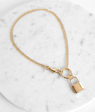 On Lock Lobster Claw Necklace for 2022 festival outfits, festival dress, outfits for raves, concert outfits, and/or club outfits