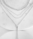 Feeling So Rhine Lariat Necklace Set