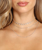 Layers Of Luster Rhinestone Choker Set is the perfect Homecoming look pick with on-trend details to make the 2023 HOCO dance your most memorable event yet!
