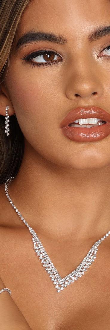 Dare To Dazzle Necklace + Bracelet Set