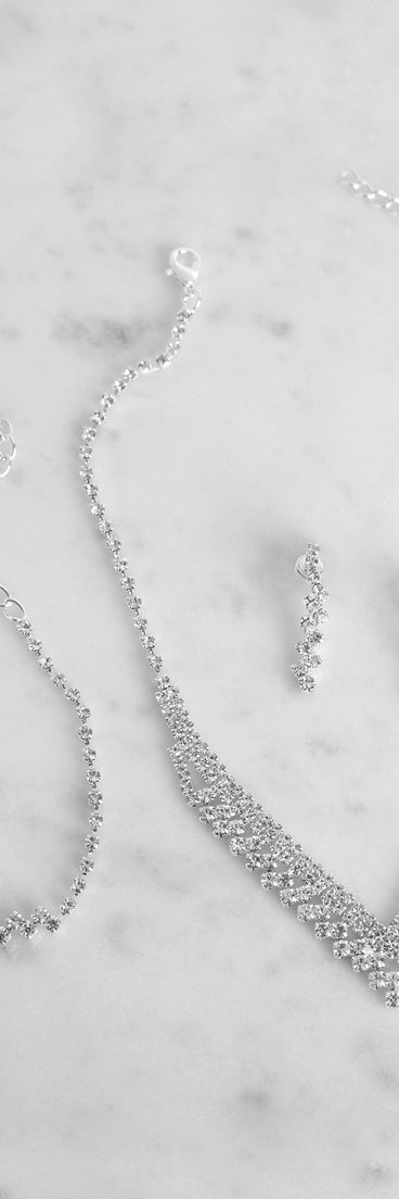 Dare To Dazzle Necklace + Bracelet Set